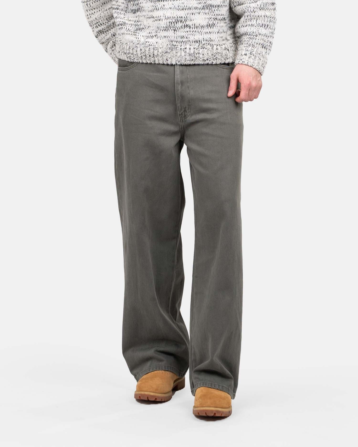Loose Fit Denim Jeans Khaki | Skagen - clothing.dk